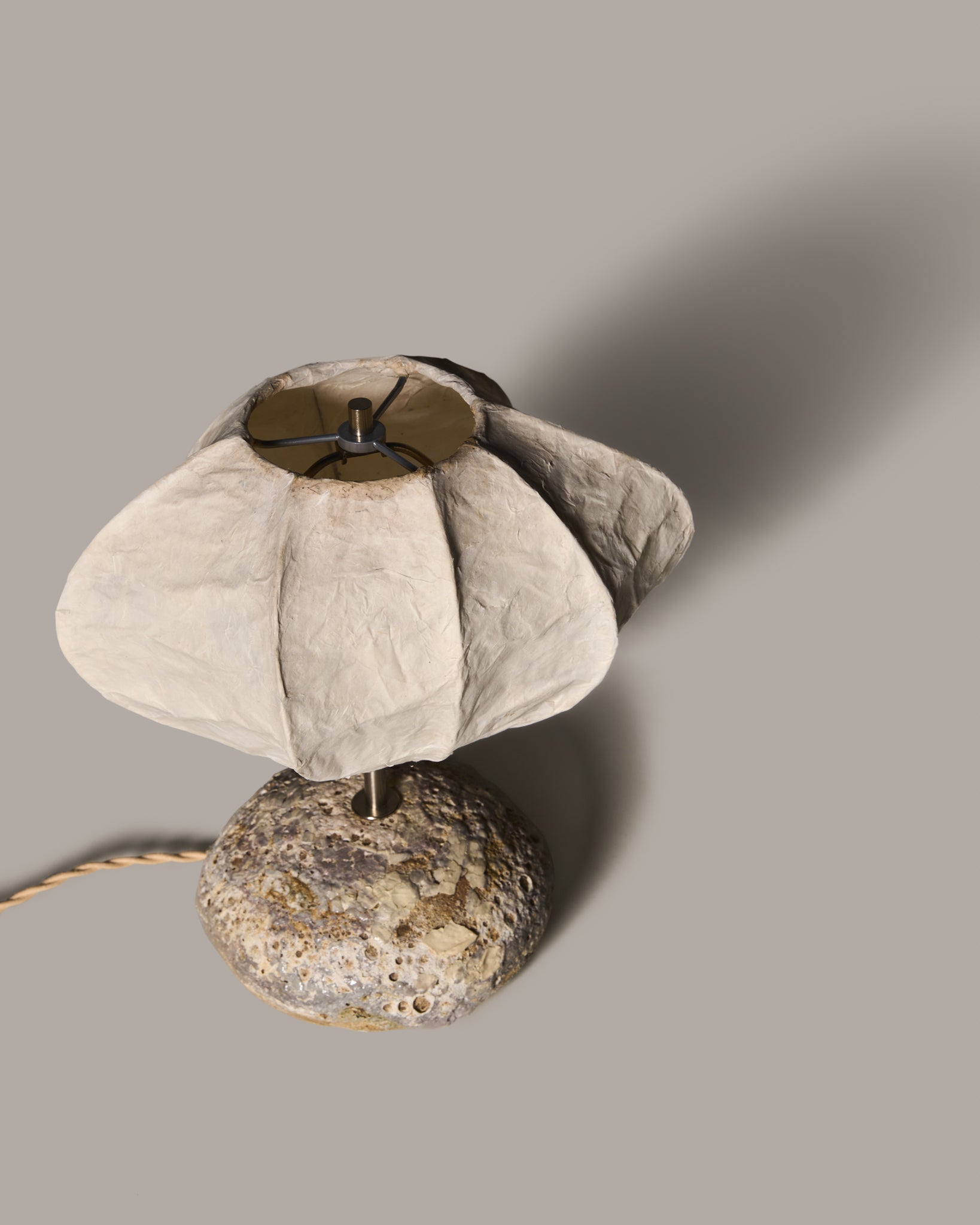 Sculptural Ceramic Lamp