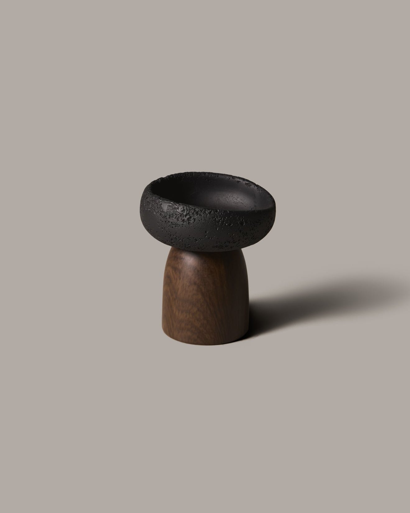 Raw Stone Candle Cup