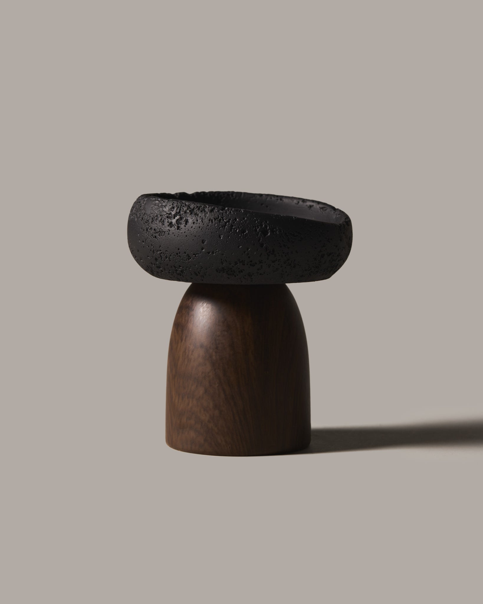 Raw Stone Candle Cup