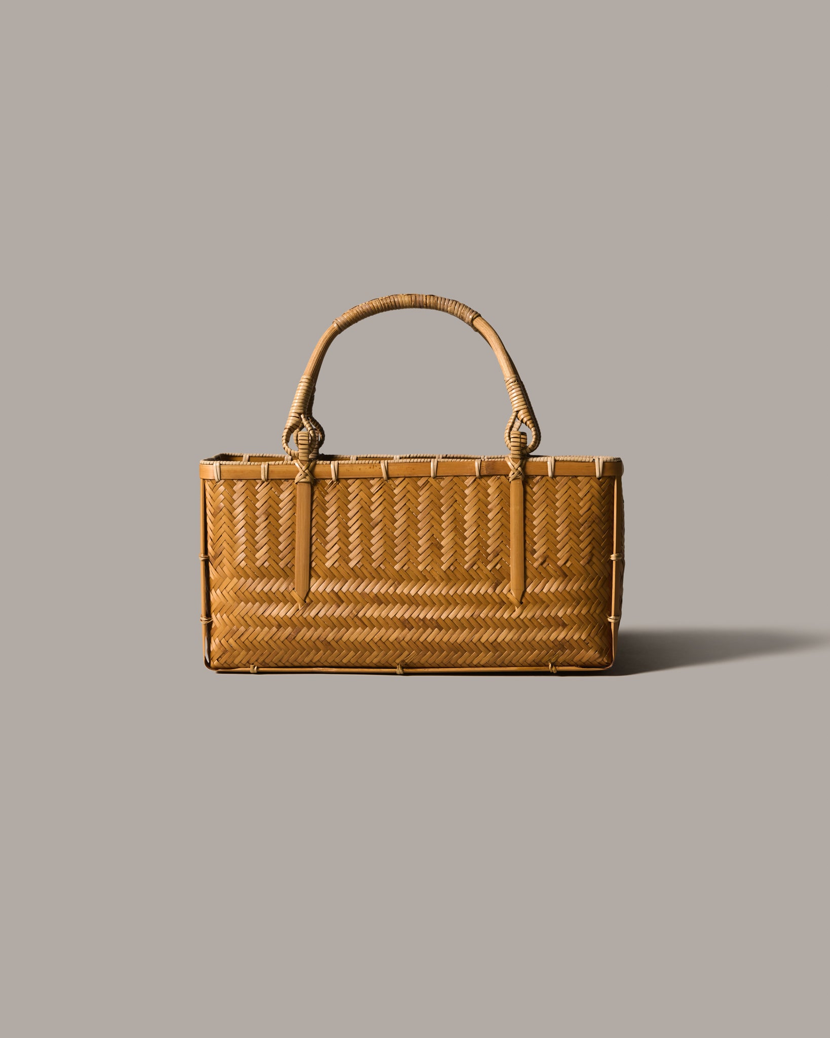 Hand-Woven Bamboo Bag