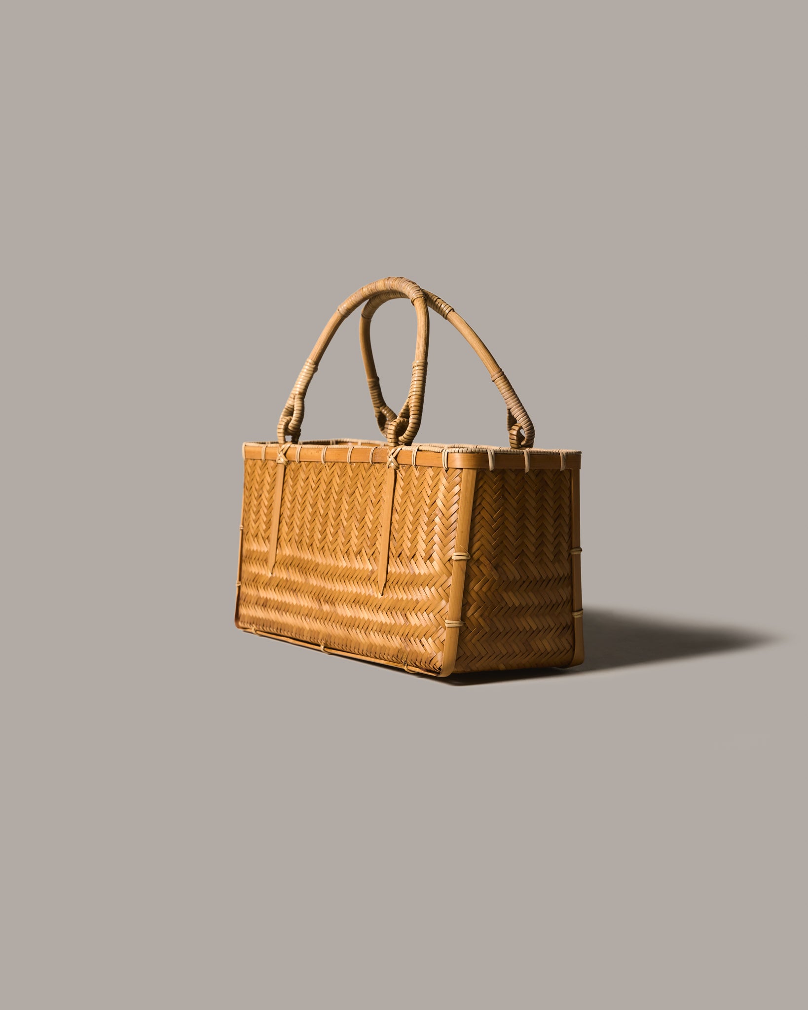 Hand-Woven Bamboo Bag