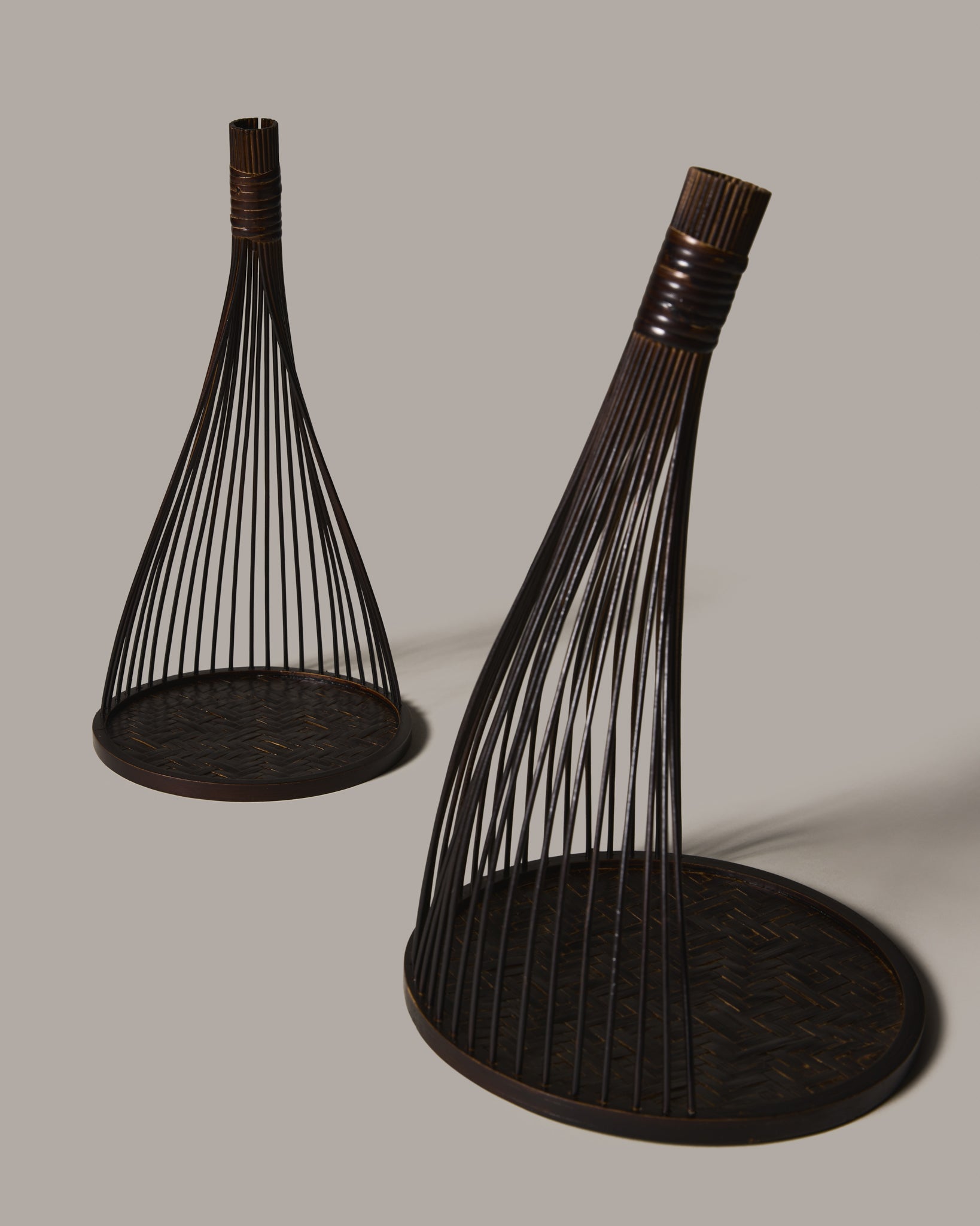 Woven Bamboo Vessel