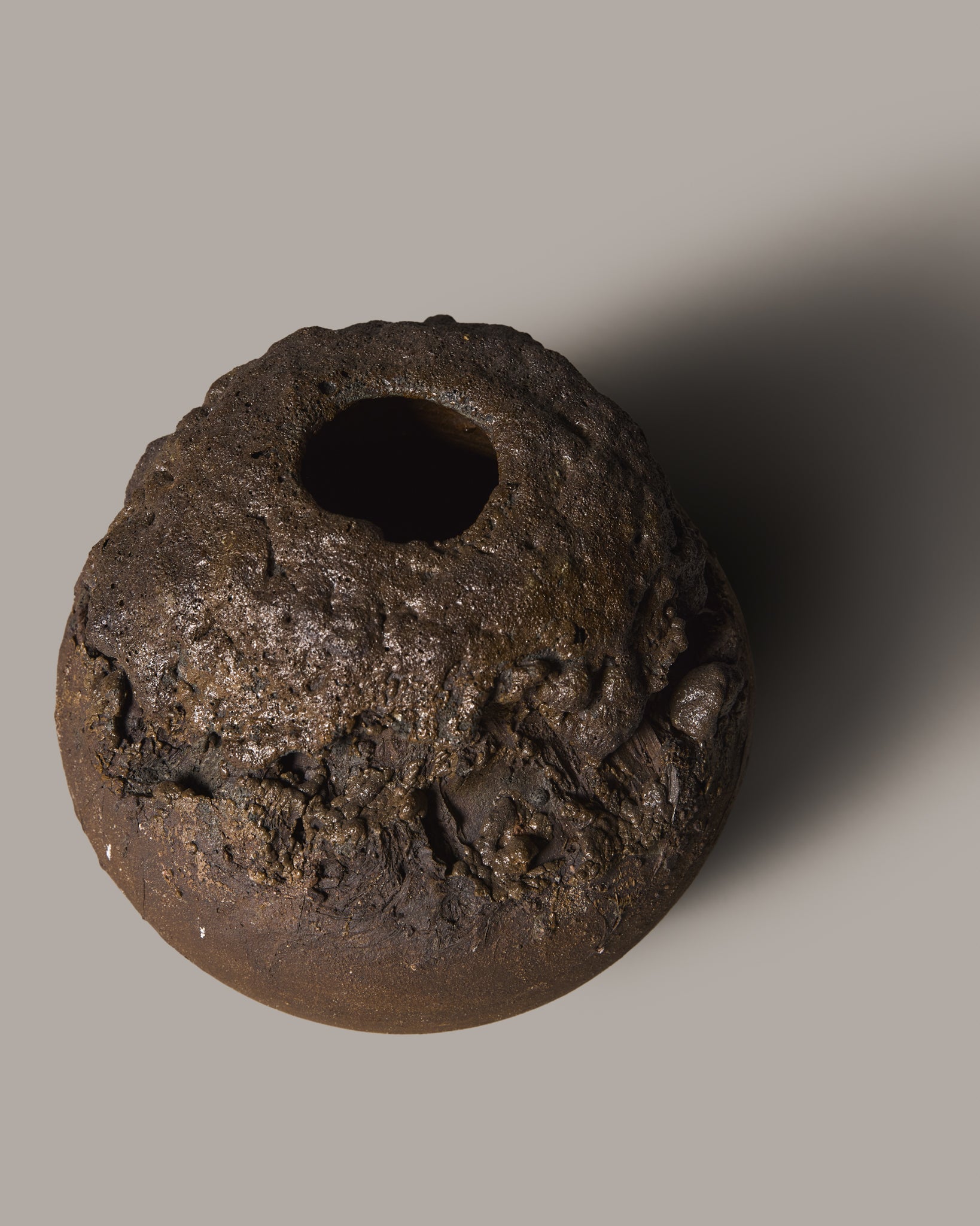 Brown Ceramic Vase