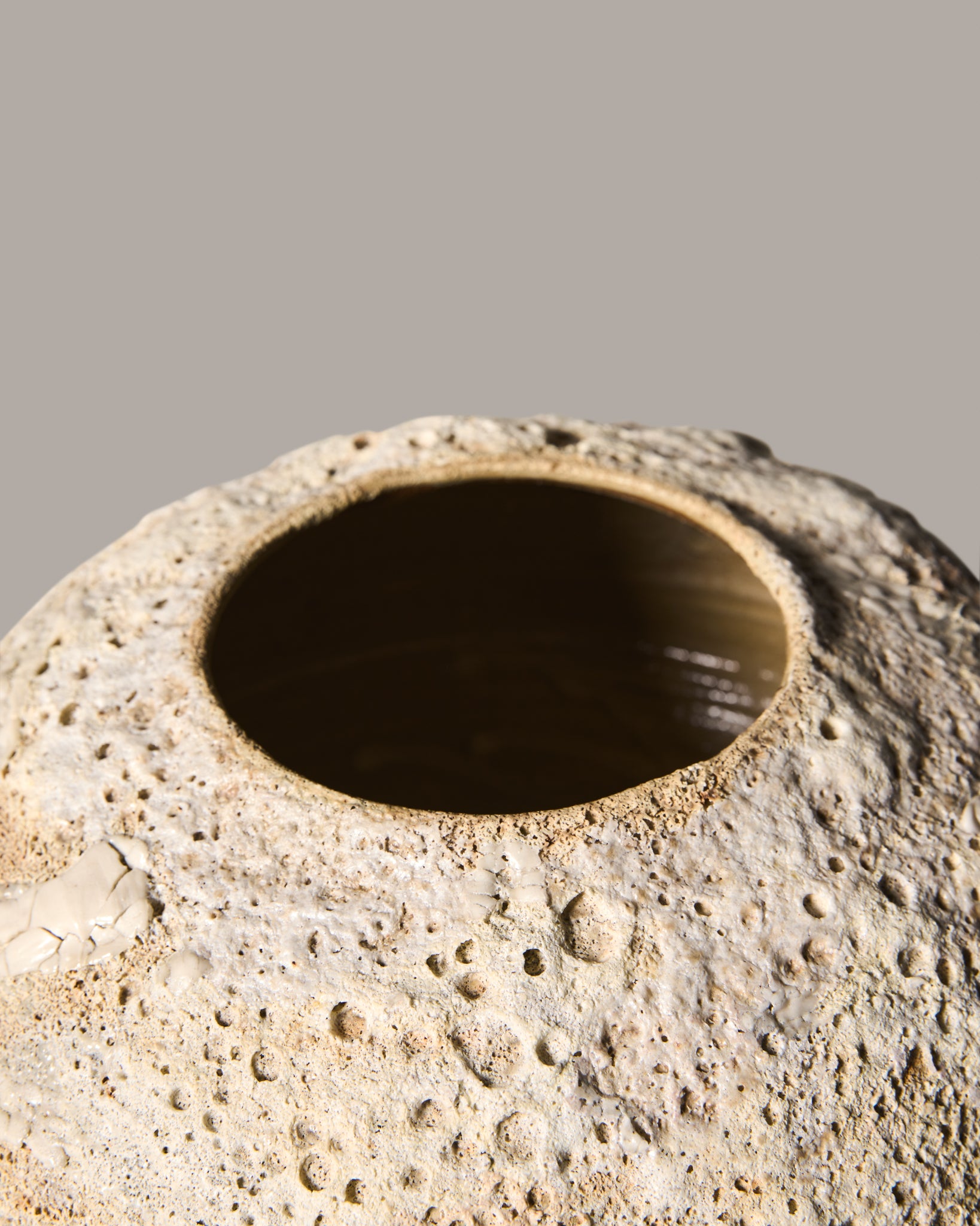 Rustic Beige Vase