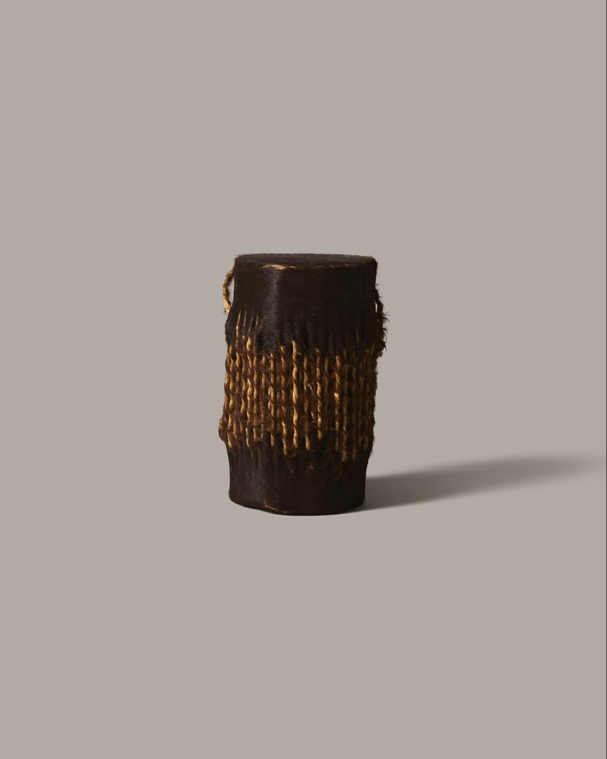 Vintage African Rattle Drum