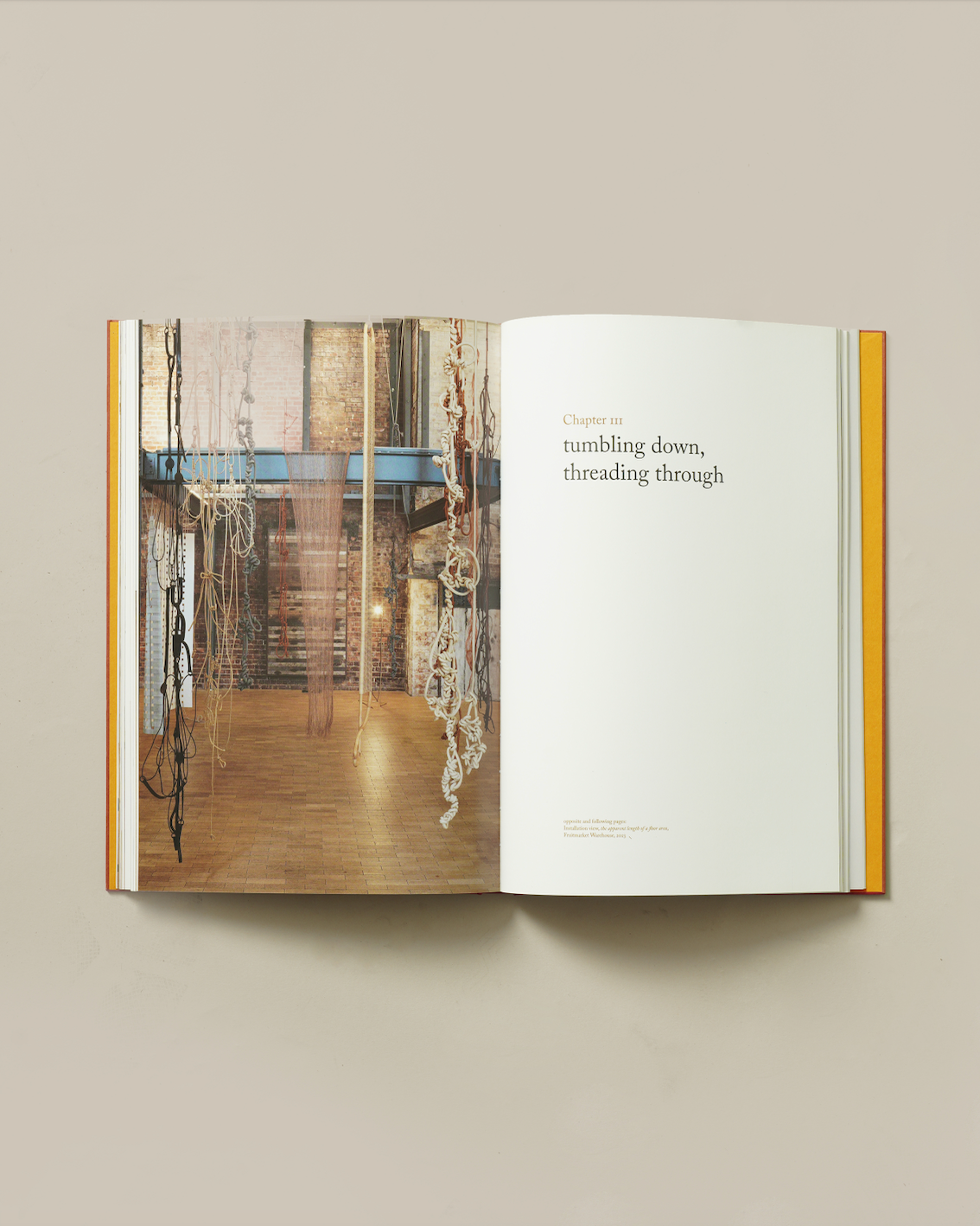 Leonor Antunes - The Apparent Length of Floor Area