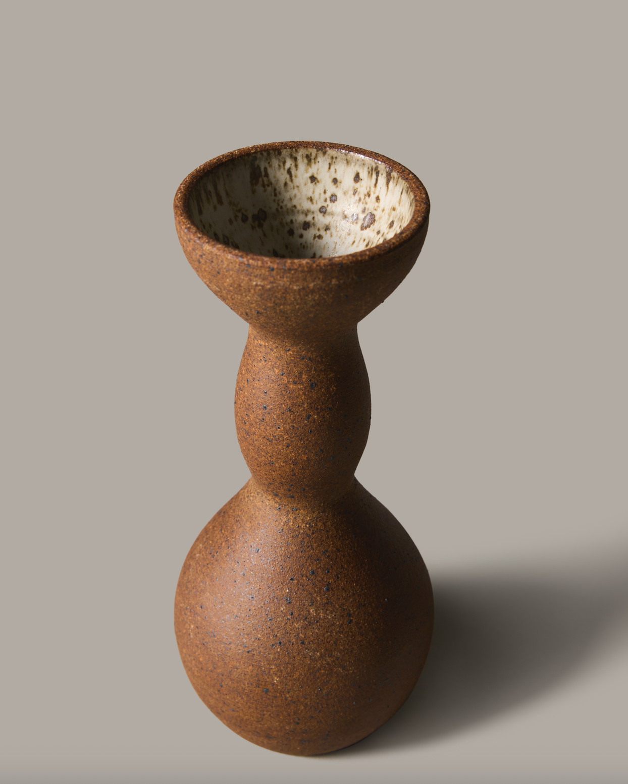 Sandstone Bottleneck Vase 035