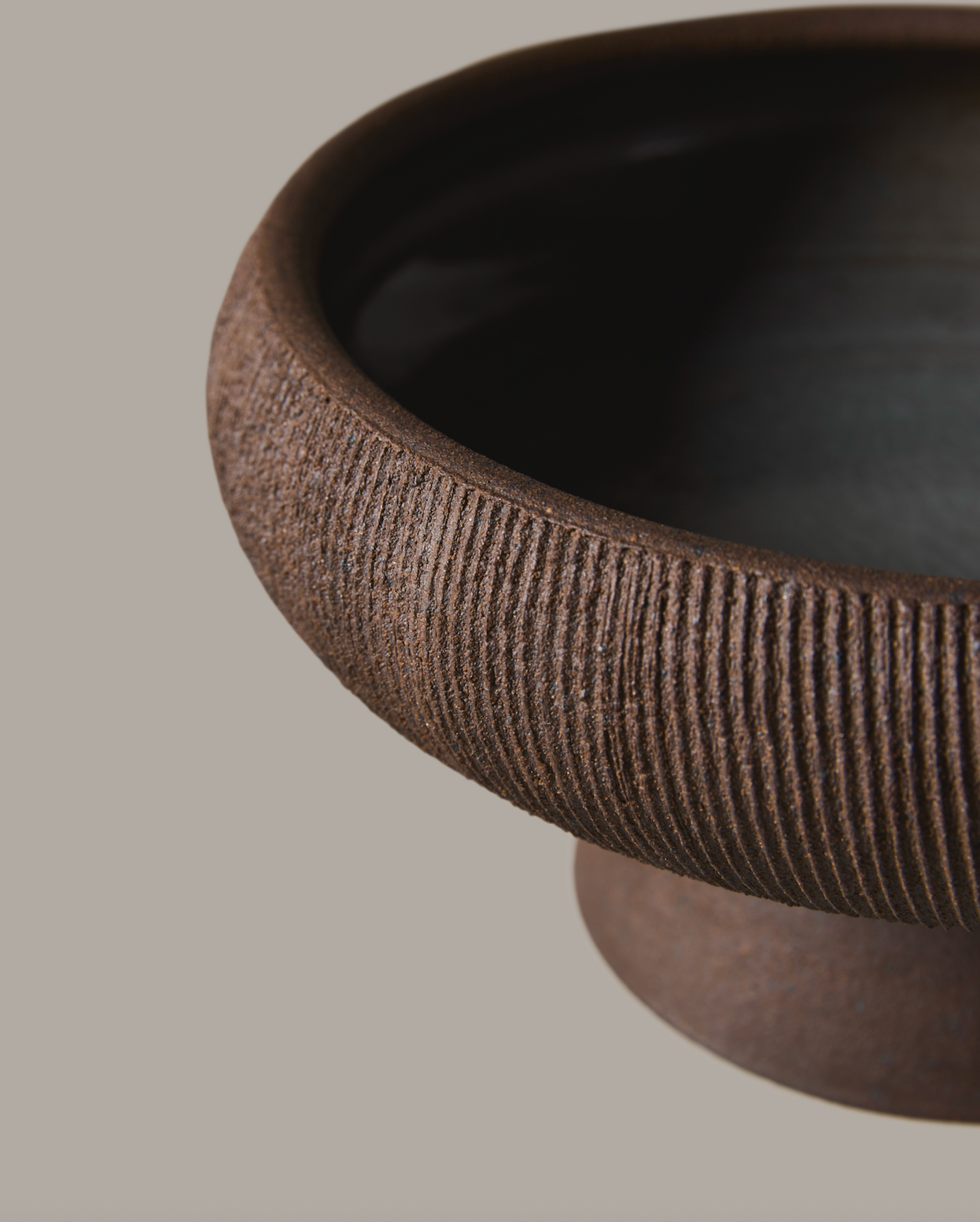 10" Jasper Pedestal Bowl