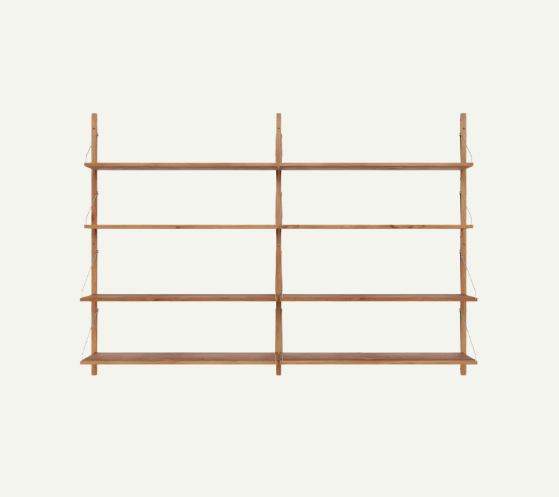 Shelf Library Double Section |  H114.8 / W80